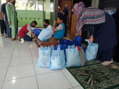 Pembagian Zakat Fitrah 1441 H