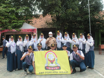 Pelantikan OSIS SMP PGRI Astra Insani Tahun 2022
