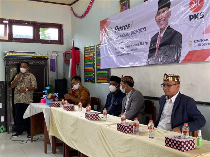 Sidang RESES 4 Desember 2021 dengan Bapak Ir. H. Asep Arwin Kotsara, M.Eng 