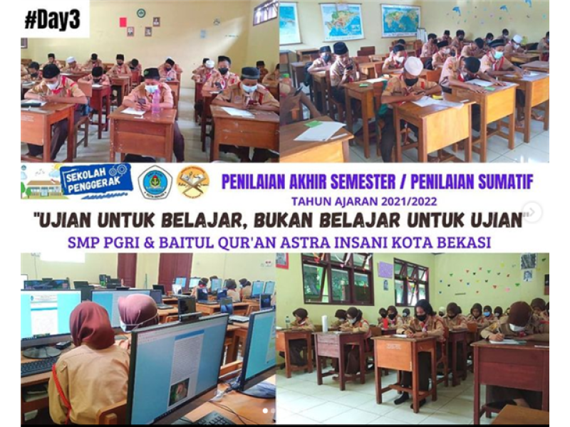 Penilaian Akhir Semester 2021/2022 (11 Desember 2021)