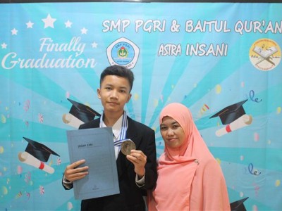 Temu Lepas Siswa/i SMP PGRI ASTRA INSANI DAN BAITUL QURAN ASTRA INSANI 2020-2021
