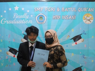 Temu Lepas Siswa/i SMP PGRI ASTRA INSANI DAN BAITUL QURAN ASTRA INSANI 2020-2021