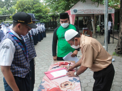 Pelantikan OSIS SMP PGRI Astra Insani Tahun 2022