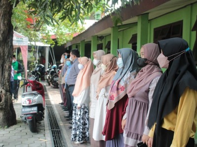 Pelantikan OSIS SMP PGRI Astra Insani Tahun 2022