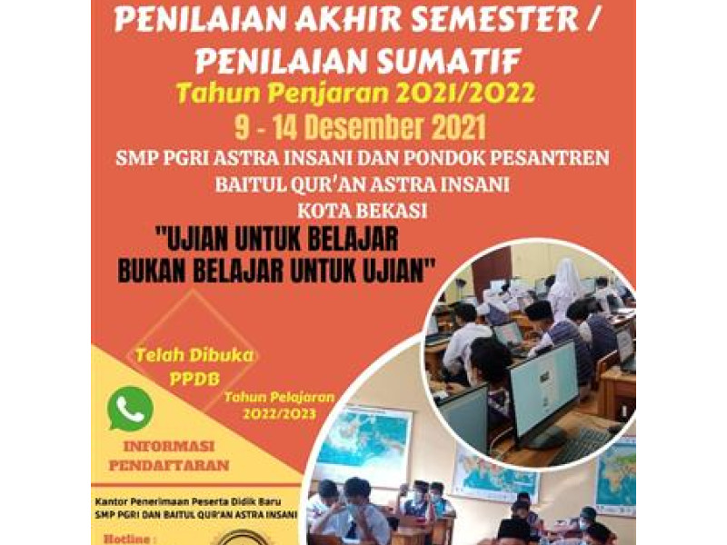 Penilaian Akhir Semester 2021/2022